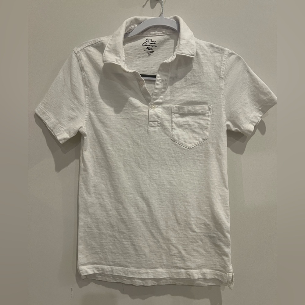 J Crew Garment Dyed Polo Shirt